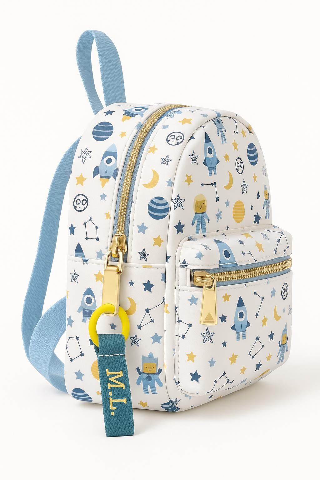 Personalized Kids Galaxy Backpack with Embroidered Name Tag | Custom Children’s School Bag | Gift for Kids & Back to School | Birthday Gift